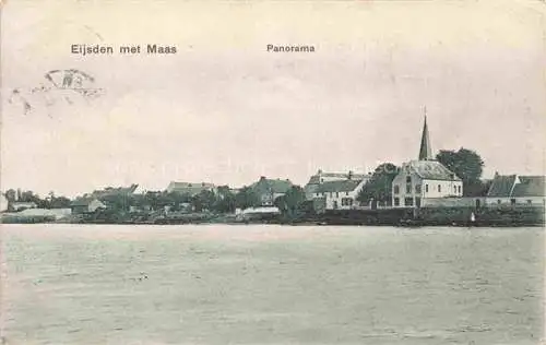 AK / Ansichtskarte  Eijsden Zeeland NL Panorama met Maas