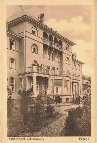 AK / Ansichtskarte  Masevaux Masmuenster 68 Haut-Rhin Sanatorium Masevaux Facade