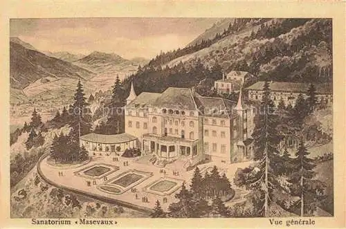 AK / Ansichtskarte  Masevaux Masmuenster 68 Haut-Rhin Sanatorium Masevaux