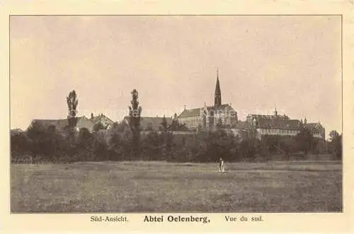 AK / Ansichtskarte  oelenberg Oelenberg Kloster Reiningue Reiningen 68 Haut-Rhin Suedansicht des Klosters