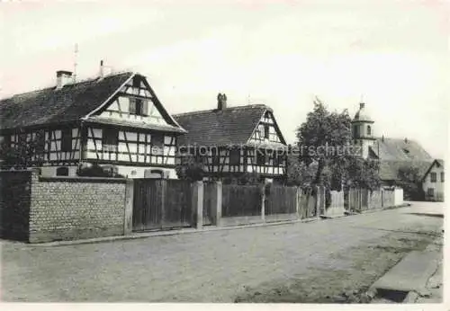 AK / Ansichtskarte  Blaesheim 67 Bas-Rhin Ortspartie