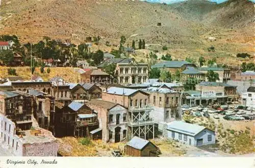 AK / Ansichtskarte  Virginia City Nevada Stadtblick