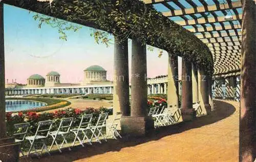 AK / Ansichtskarte  Breslau WROCLAW PL Ausstellung zur Jahrhundertfeier der Freiheitskriege 1913 Pergola Kuenstlerkarte