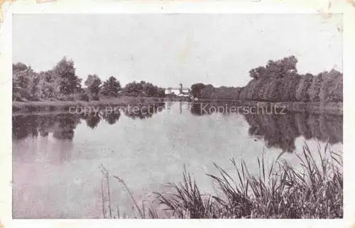 AK / Ansichtskarte  Bad Podiebrad Podebrady Lazne CZ Uferpartie am See