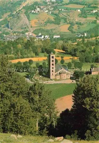 AK / Ansichtskarte  Pirineu Catala Vall de Bohi Panorama Blick ins Tal Kirche