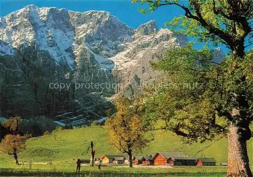 AK / Ansichtskarte  Eng Alm 1272m Tirol Panorama Almen am Grossen Ahornboden Karwendelgebirge