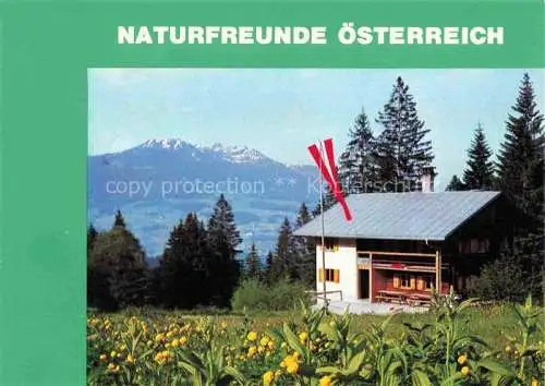 AK / Ansichtskarte  Tschagguns Vorarlberg AT Gauertalhuette der Naturfreunde Vorarlberg im Montafon