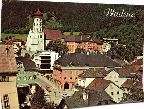 AK / Ansichtskarte  Bludenz Vorarlberg AT St. Laurentiuskirche Schloss Gayenhofen