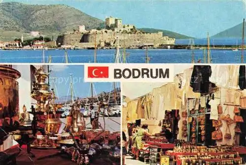 AK / Ansichtskarte  Bodrum TK Panorama Festung Bazar