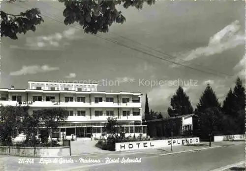 AK / Ansichtskarte  Maderno Lago di Garda IT Hotel Splendid