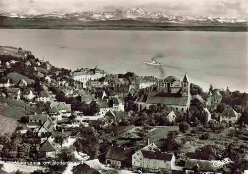 AK / Ansichtskarte  MEERSBURG Bodensee Fliegeraufnahme Fliegeraufnahme