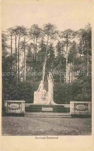 AK / Ansichtskarte  RIGA Latvia Kurland Denkmal