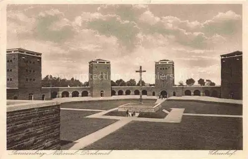 AK / Ansichtskarte  Tannenberg  Denkmal Hohenstein Ostpreussen PL Tannenberg-National-Denkmal Ehrenhof