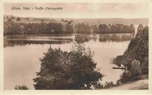 AK / Ansichtskarte  Loetzen Masuren Gizycko PL Grosser Festungsteich