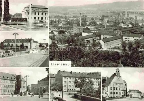 AK / Ansichtskarte  DRESDEN Elbe Barockgarten Grossvedlitz Platz der Freiheit Heidenau Sued Bahnhof Neubauten Rathaus