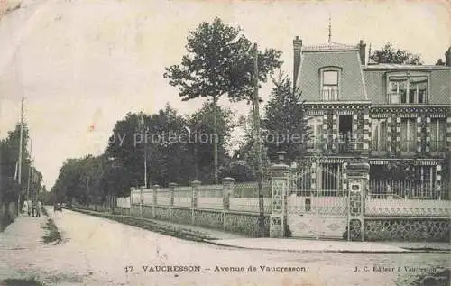 AK / Ansichtskarte  Vaucresson 92 Hauts-de-Seine Avenue de Vaucresson