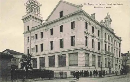 AK / Ansichtskarte  Agen 47 Lot-et-Garonne Nouvel Hotel des Postes Boulevard Carnot