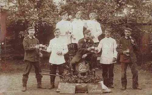 AK / Ansichtskarte  Lockstedt Steinburg Schleswig-Holstein Gruppenaufnahme mit Soldaten