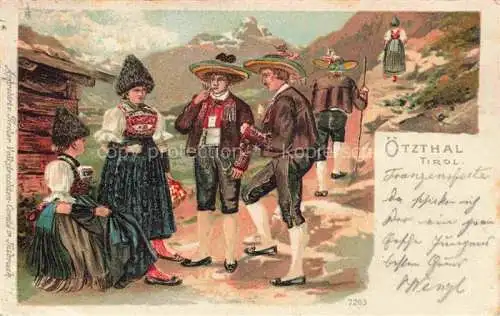 AK / Ansichtskarte  oetztal Tirol AT Trachtenfest