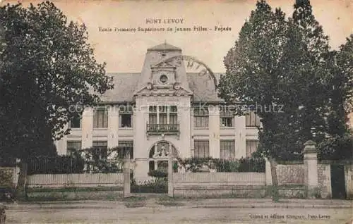 AK / Ansichtskarte  Pont-Levoy Pontlevoy 41 Loir-et-Cher Ecole Primaire Superieure de Jeunes Filles Facade