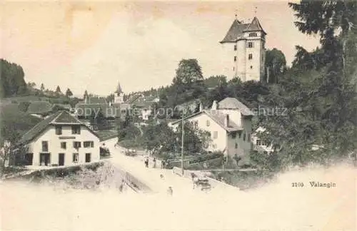 AK / Ansichtskarte  Valangin Val-de-Ruz NE Panorama Kirche