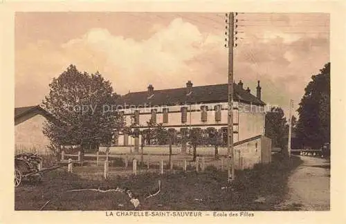 AK / Ansichtskarte  La Chapelle-Saint-Sauveur 44 Loire-Atlantique Ecole des Filles