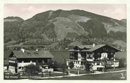 AK / Ansichtskarte  BAD WIEssEE Tegernsee Pension Hanslbauer