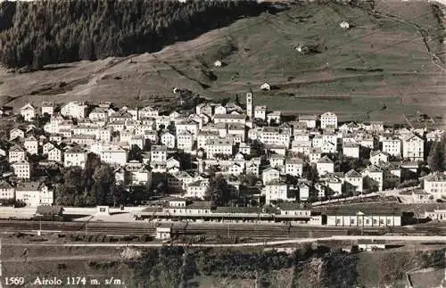 AK / Ansichtskarte  Airolo Leventina TI Panorama Feldpost