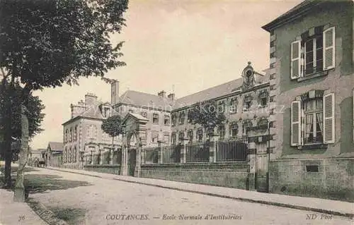 AK / Ansichtskarte  Coutances 50 Manche Ecole Normale d'Insitutrices