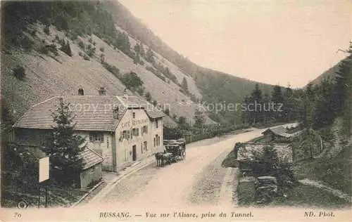 AK / Ansichtskarte  Bussang Epinal 88 Vosges Vue sur l'Alsace prise du Tunnel