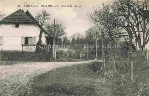 AK / Ansichtskarte  Bellemagny Baronsweiler Altkirch 68 Haut-Rhin Entree du Village