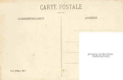 AK / Ansichtskarte  Bellemagny Baronsweiler Altkirch 68 Haut-Rhin Entree du Village