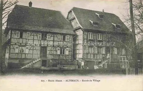 AK / Ansichtskarte  Altenach Altkirch 68 Haut-Rhin Entree du Village