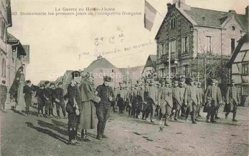 AK / Ansichtskarte  DANNEMARIE  Dammerkirch Alsace 68 Haut-Rhin les premiers jours de l'occupation francaise