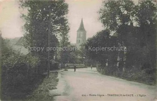 AK / Ansichtskarte  Traubach-le-Haut Altkirch 68 Haut-Rhin L'Eglise