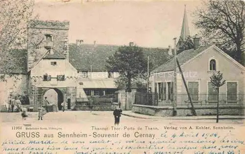 AK / Ansichtskarte  Sennheim Cernay Mulhouse Thann 68 Haut-Rhin Thanner Thor 