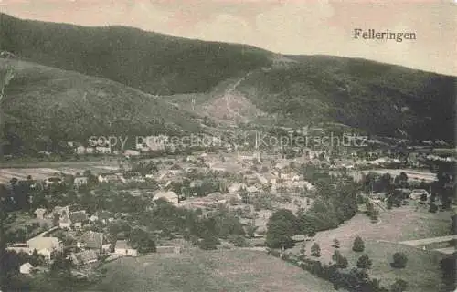 AK / Ansichtskarte  Felleringen Fellering 68 Haut-Rhin Panorama