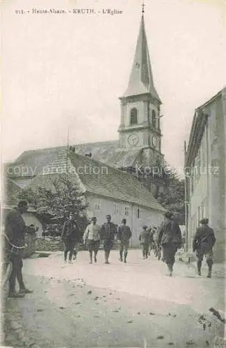 AK / Ansichtskarte  Kruth Krueth 68 Haut-Rhin Eglise