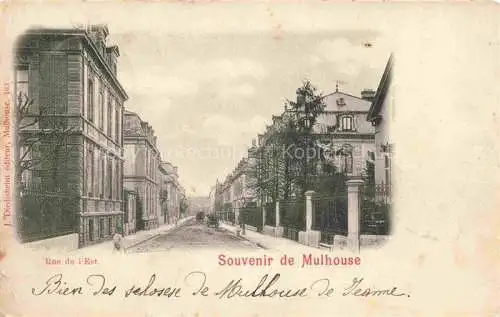 AK / Ansichtskarte  MULHOUSE Muehlhausen 68 Alsace Rue de l'Est