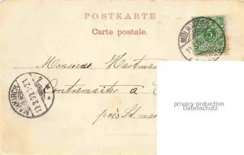 AK / Ansichtskarte  MULHOUSE Muehlhausen 68 Alsace Rue de l'Est