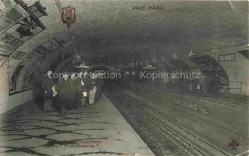 AK / Ansichtskarte  U-Bahn Subway Underground Metro Tout Paris