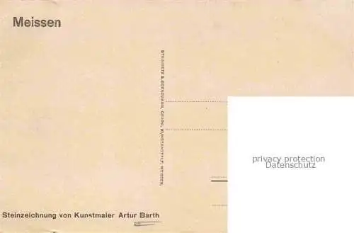 AK / Ansichtskarte  Barth Artur Kuenstlerlitho Meissen