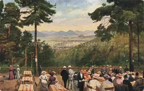 AK / Ansichtskarte HOFFMANN__Heinrich_Kuenstlerkarte Casselstube bei Bonn Godesberg Siebengebirge 