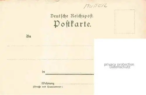 AK / Ansichtskarte  Mutter Karl Kuenstlerlitho Heidenloecher Ueberlingen litho