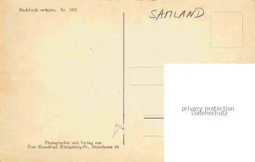 AK / Ansichtskarte  Samland Gross-Dirschkeim Donskoje Kaliningrad RU Das Wunder der Nehrung