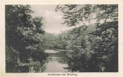 AK / Ansichtskarte  MISDROY Ostseebad Miedzyzdroje PL Jordansee