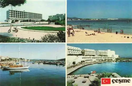 AK / Ansichtskarte  Cesme TK Hotel Ferienanlage Strand Hafen