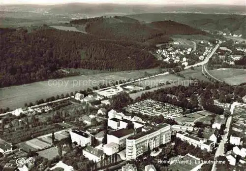 AK / Ansichtskarte  Hemer Fliegeraufnahme