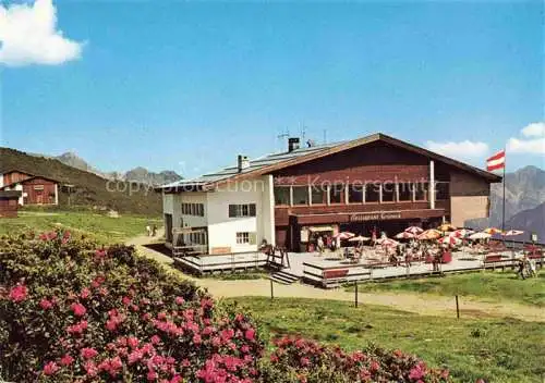 AK / Ansichtskarte  Tschagguns Vorarlberg AT Restaurant Grueneck Sonnenterrasse