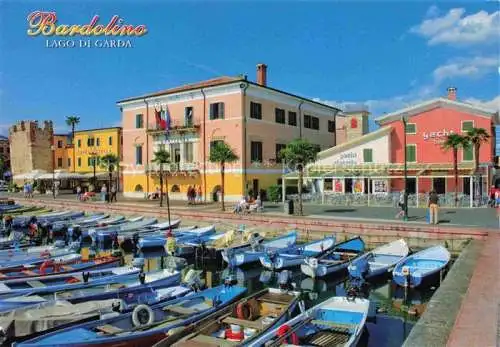 AK / Ansichtskarte  Bardolino Lago di Garda IT Hafen Yachtbar Hotels